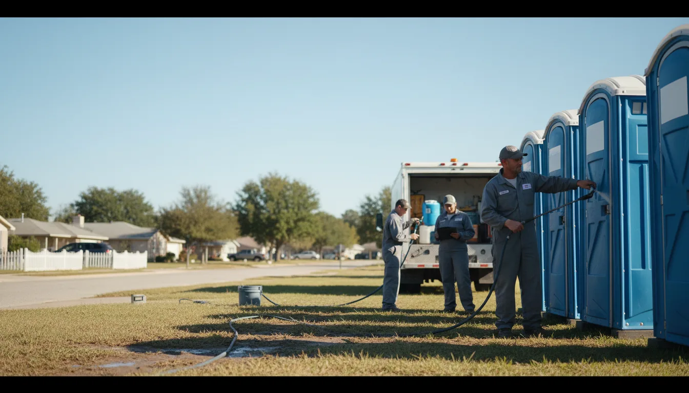 Long-Term Portable Toilet Rental in Clear Lake, MN near me